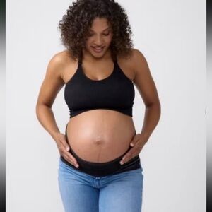 Ingrid & Isabel Everyday Maternity Pregnancy Support Belt - Black S/M NEW